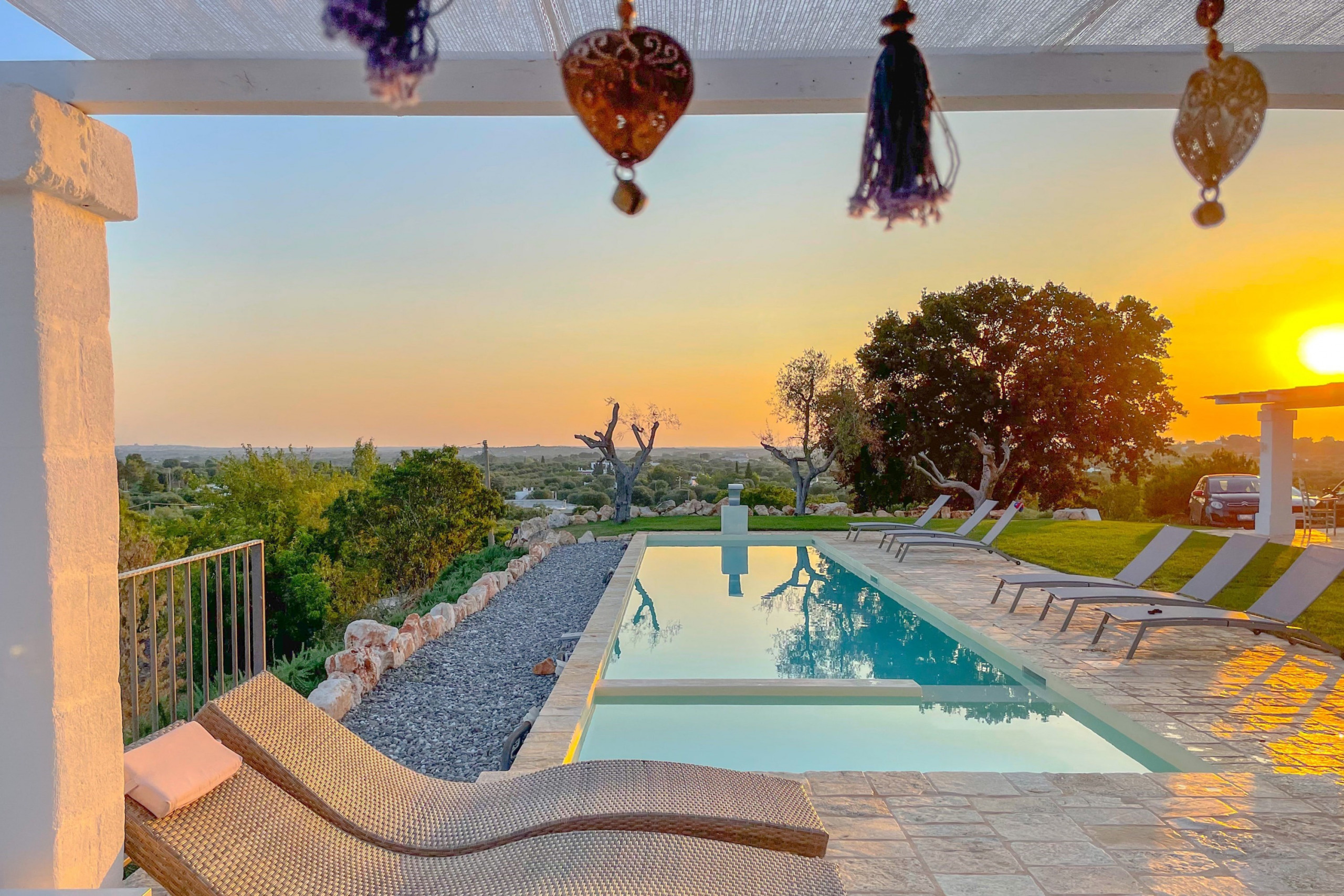 Sunset Skies Ostuni Apulia Plum Guide