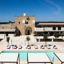 Indulge in the spa and gourmet food at Masseria Corsano