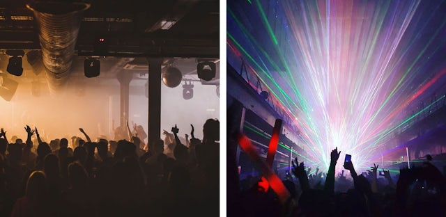 Clubbing at XOYO and Printworks, London