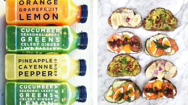 Juices and toasts at Andina, London