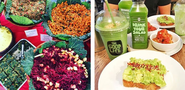 Breakfast at The Good Life Eatery, London