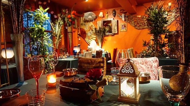 Interiors of Archipelago restaurant, London