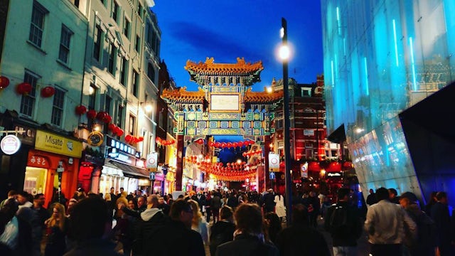 One of Soho most famous area is Chinatown, Kitsch but extremely charming you'll find some of the best dumplings here.