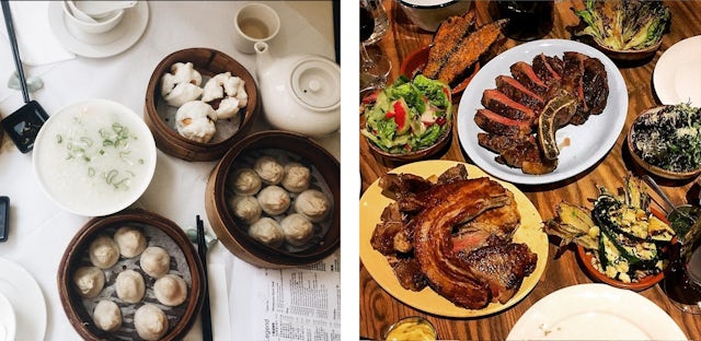 Soho is a foodie's heaven: If you feel like eating some chinese go to dumpling legends or, for a more meat based dinner, block lock is the perfect place for you.