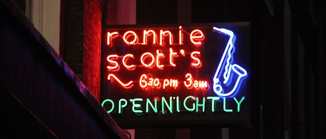 Ronnie Scott's Jazz Bar is the place to go in Soho if you are a fan of Jazz music.