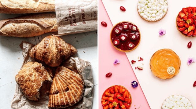 Breads, pastries and tarts