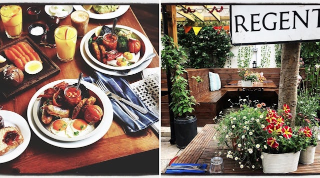 Breakfast and interiors at Parlour, London