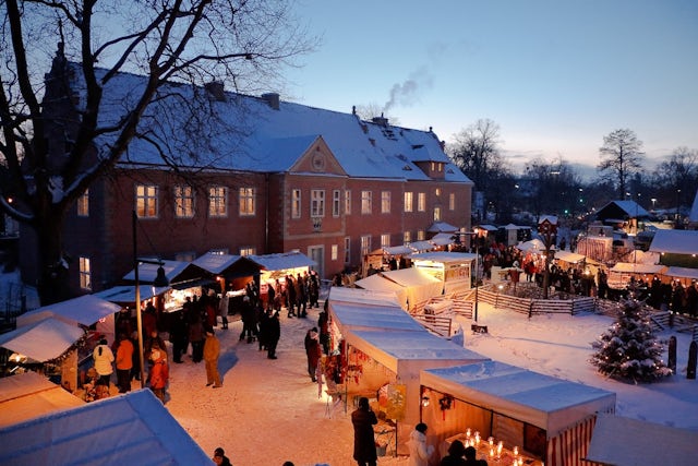 Domäne Dahlem advent market, Berlin