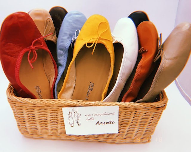 Porselli shoes, Milan