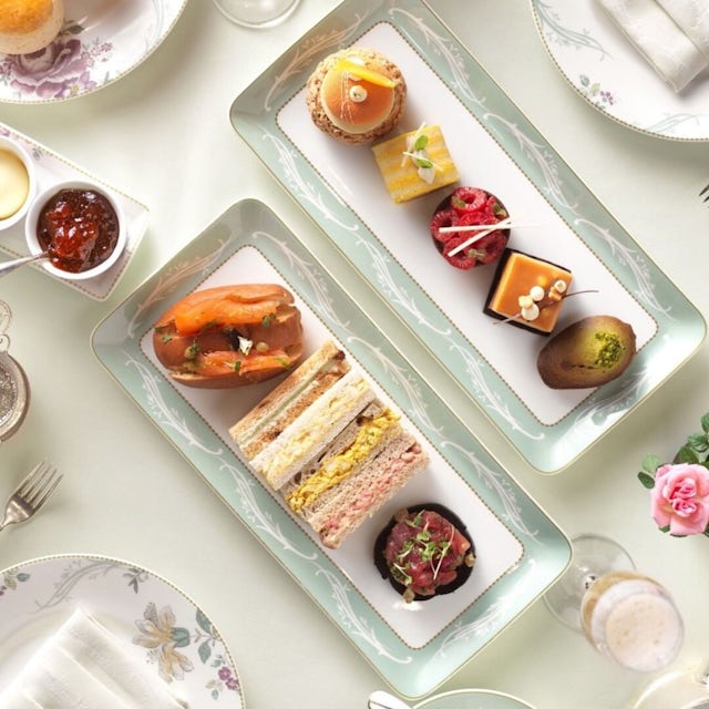 Afternoon tea at The Savoy