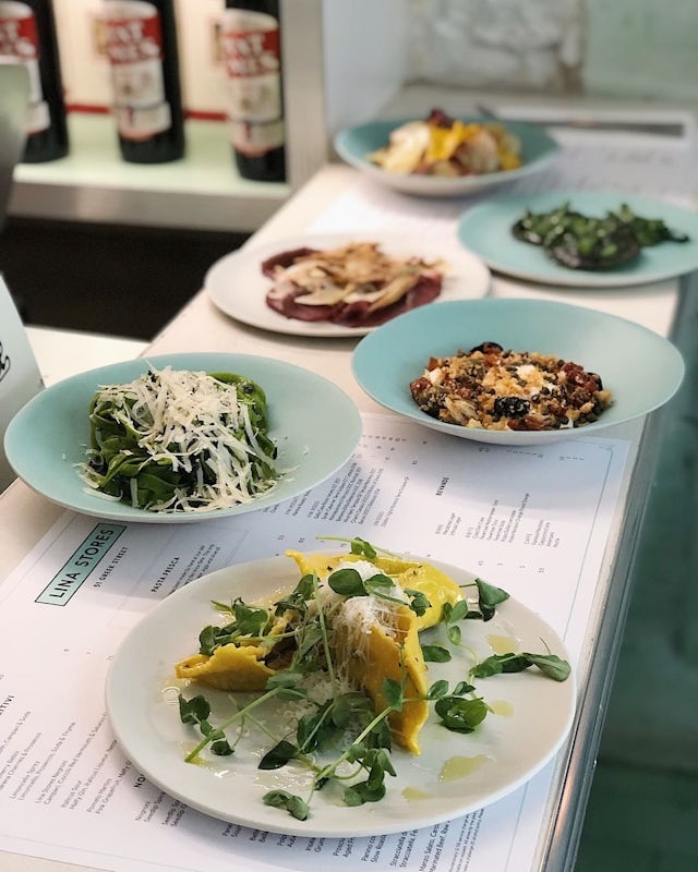 Dishes at Lina Stores @linastores