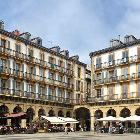 Peruse the shops of the narrow streets of Donostia-San Sebastian's Old Town