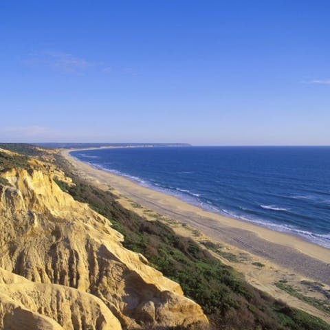 Drive to the beach in just six minutes