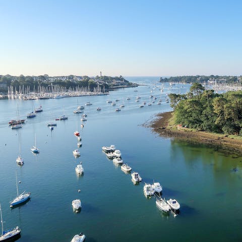 Explore the serene ports of Brittany