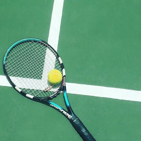 Serve up a thrilling game of tennis