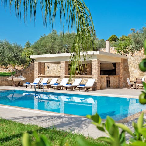 Enjoy laid-back days by the pool or make the short walk to the beach