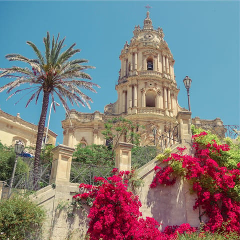 Hop in the car and explore Modica, about a 20km drive