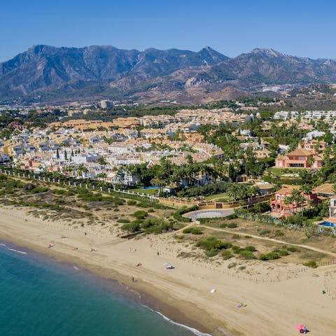 Stay in the prestigious Los Monteros area of Marbella