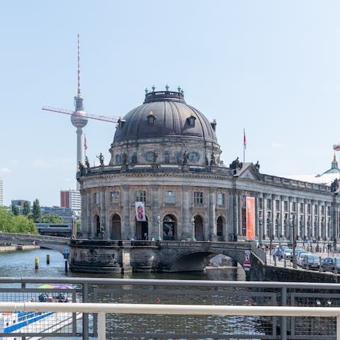 Walk a couple of kilometres to Museum Island