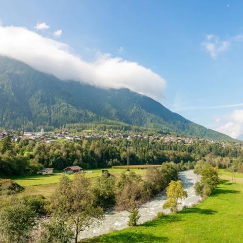 Explore the Ötztal Valley from the picturesque village of Sautens