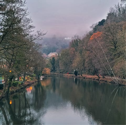 Spend an afternoon in Matlock Bath, a less than a forty-minute drive away