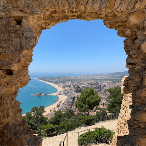 Explore the Costa Brava from the seaside town of Blanes