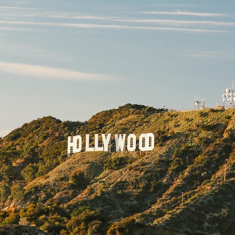 Take a fifteen-minute drive into the heart of Hollywood