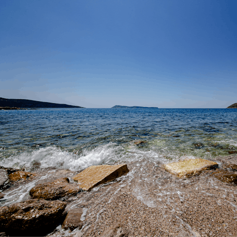 Check out the local beaches – Plaža Artina is the closest