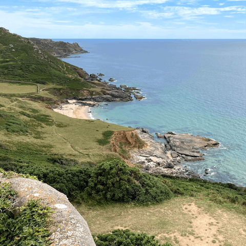 Soak up the sun and sea air at nearby North and South Sands beaches