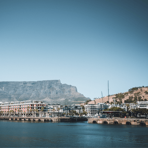 Dine along the V&A Waterfront, it's a short walk away