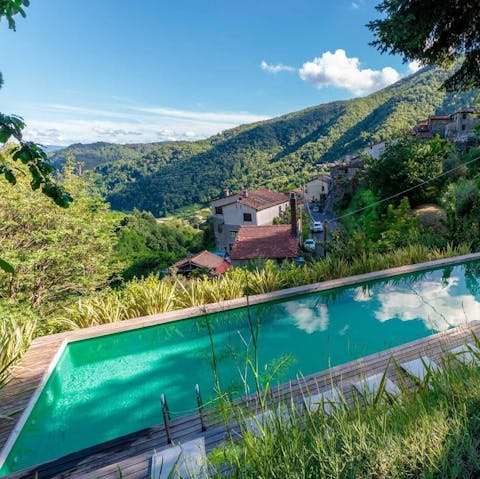 Guests loved the beautiful views of the surrounding countryside.