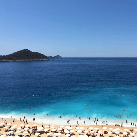 Work on that perfect tan at one of Komurluk's nearby beaches