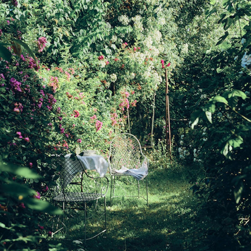 Enjoy a cup of tea in your own secret garden