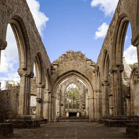 Visit Church of Saint-Jacques de Lambour, a short drive away