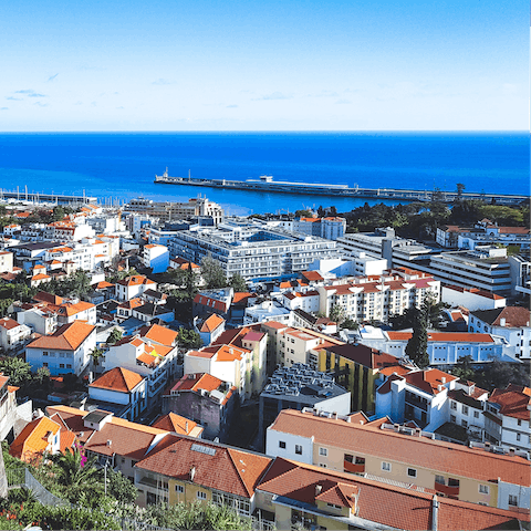 Take advantage of the excellent downtown location and explore vibrant Funchal