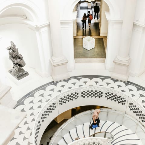 Spend the afternoon at the Tate Britain, not far on foot