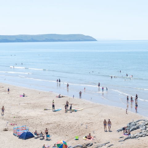 Find yourself less than a mile away from St George's Cove Beach