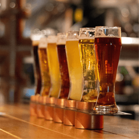Grab a beer in one of downtown Loveland's breweries