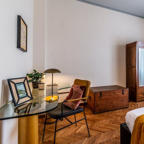 Be inspired by the warmth and style of this unique apartment