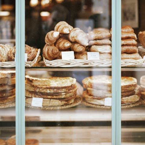 Savour delicious French treats from local bakeries