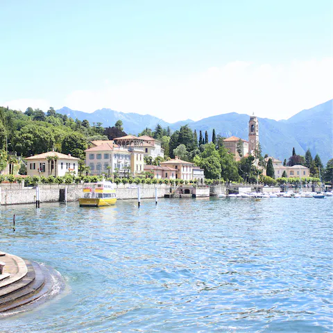 Stay just a stone's throw away from the shores of Lake Como 
