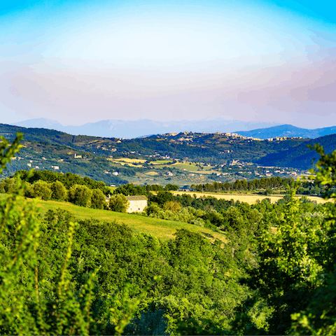 Explore the breathtaking wilds of Umbria, commonly known as Italy's green heart