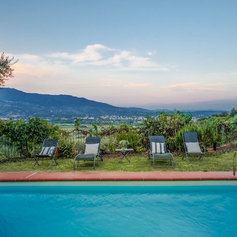 Savour blissful afternoons lounging by the pool