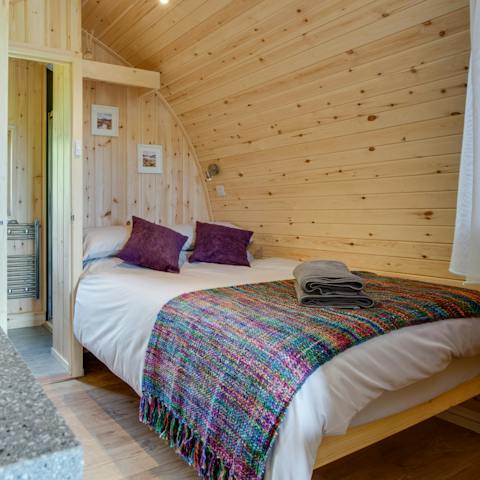 Fall into your cosy bed at the end of amazing days exploring North Wales
