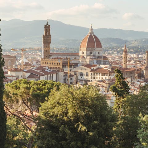Explore Florence's historic centre – accessible on foot