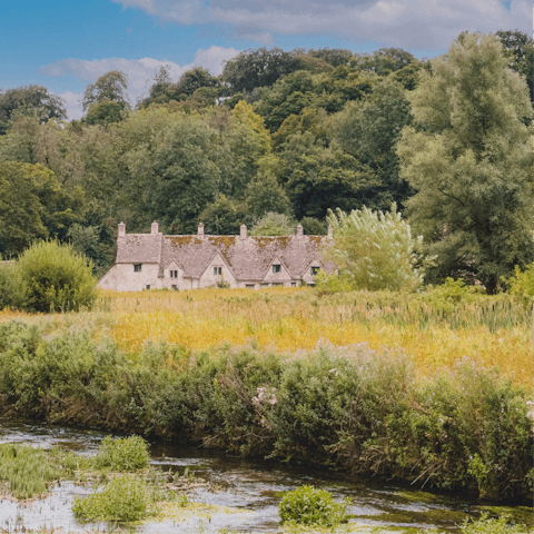 Put on your hiking boots and explore nearby Bibury