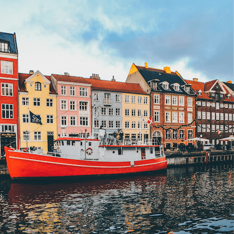 Hop on the Metro and reach charming Nyhavn in a few minutes