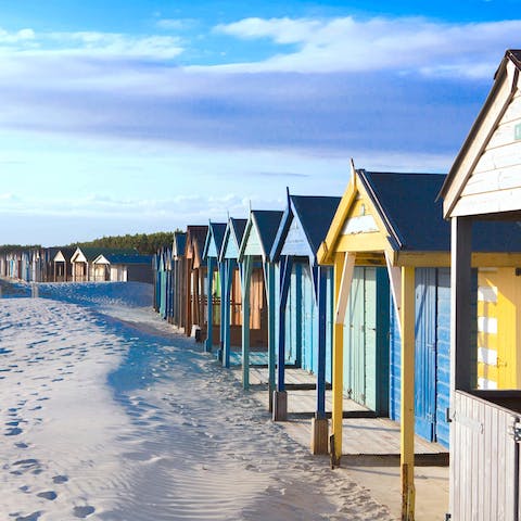 Enjoy morning walks along the nearby beach, perhaps even a surf, before exploring the wider area of West Sussex