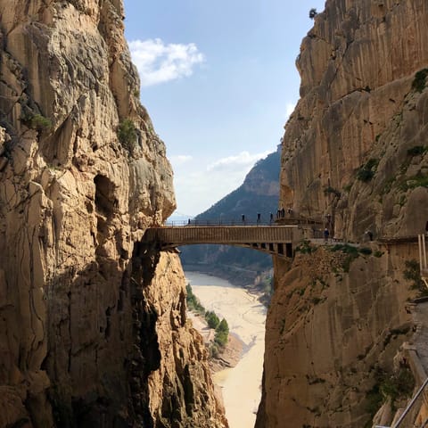 Enjoy brilliant hiking trails – Caminito del Rey is a must (it's thirty-minutes by car)