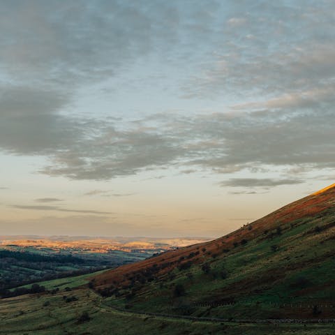Hike the trails of the Brecon Beacons right from your doorstep and conquer Pen Y Fan